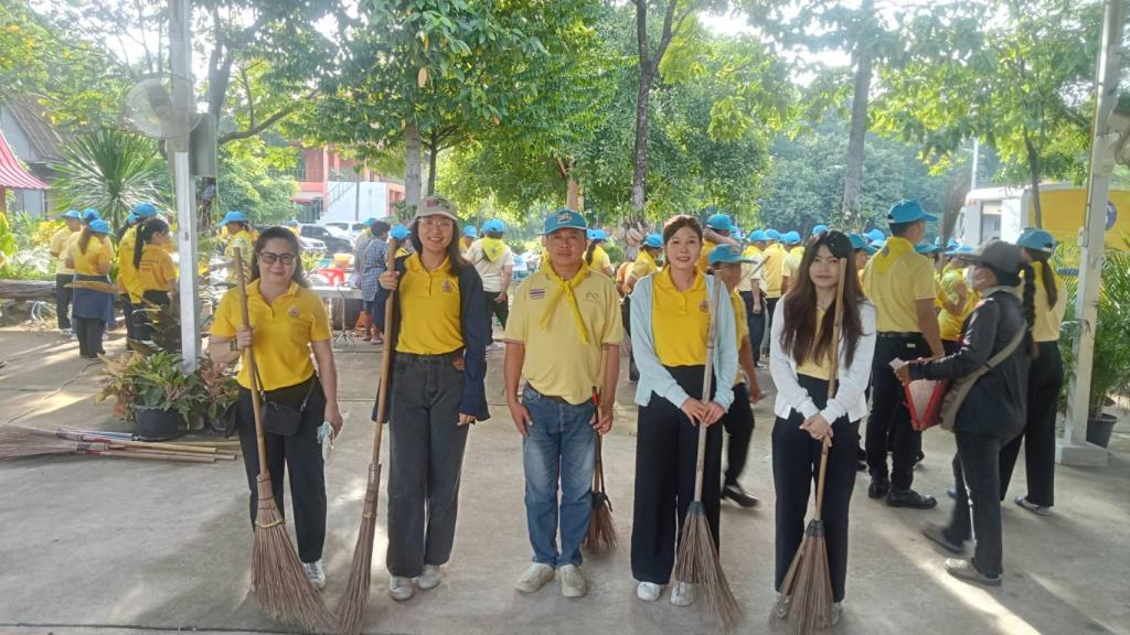 จิตอาสาบำเพ็ญสาธารณประโยชน์ เนื่องในโอกาสวันเฉลิมพระชนมพรรษา สมเด็อพระนางเจ้าสุทิดา พัชรสุธาพิมลลักษณ พระบรมราชินี 3 มีถุนายน 2568