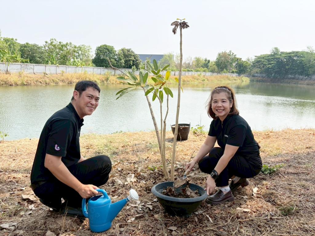ดีพร้อม 3 รวมพลังจิตอาสา ดูแลแหล่งน้ำ–บำรุงต้นไม้ สร้างสมดุลสิ่งแวดล้อม