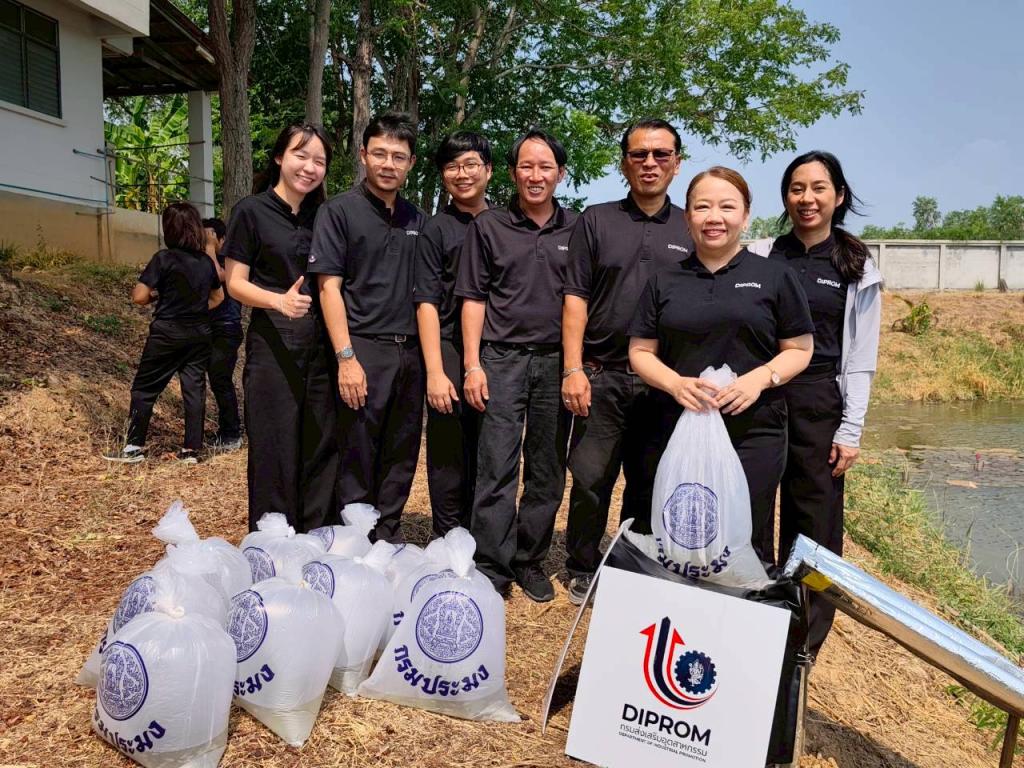 ดีพร้อม 3 รวมพลังจิตอาสา ดูแลแหล่งน้ำ–บำรุงต้นไม้ สร้างสมดุลสิ่งแวดล้อม