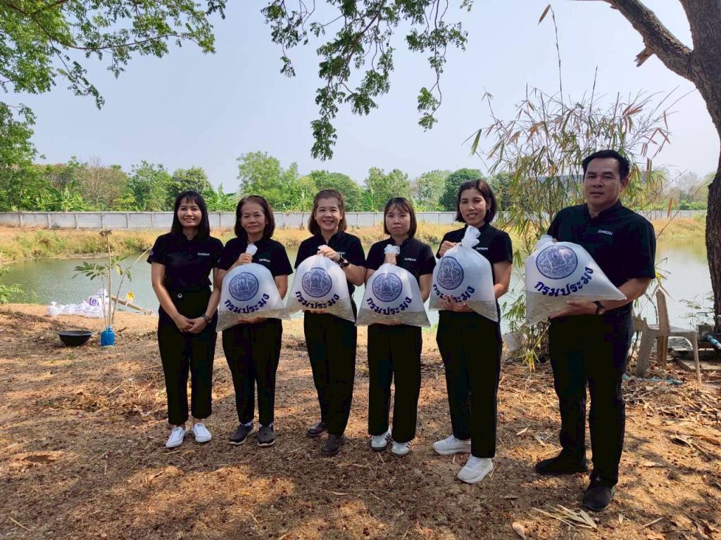 ดีพร้อม 3 รวมพลังจิตอาสา ดูแลแหล่งน้ำ–บำรุงต้นไม้ สร้างสมดุลสิ่งแวดล้อม