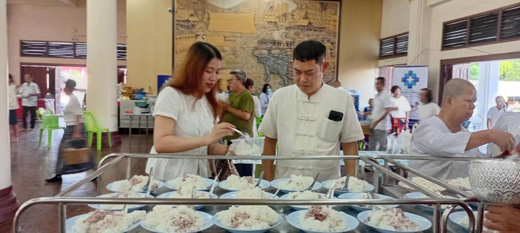 DIPROM CENTER 3 ร่วมทำบุญ ตักบาตร เนื่องในวันวิสาขบูชา 2569