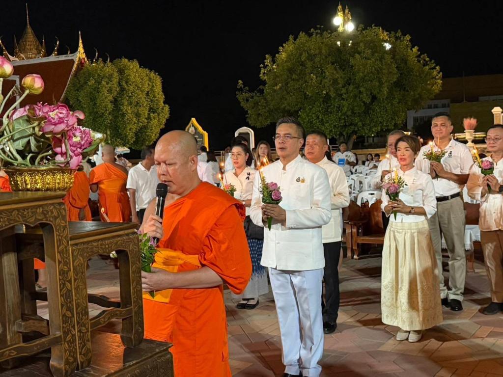 DIPROM CENTER 3 ร่วมเวียนเทียนถวายเป็นพุทธบูชา เนื่องวันวิสาขบูชา ประจำปี 2569