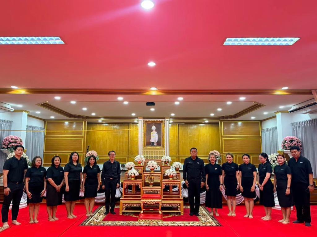 DIPROM CENTER 3 ร่วมพิธีบำเพ็ญกุศลสวดพระอภิธรรม อุทิศถวายพระกุศล แด่สมเด็จพระเจ้าลูกเธอ เจ้าฟ้าพัชรกิติยาภา นเรนทิราเทพยวดี กรมหลวงราชสาริณีสิริพัชร มหาวัชรราชธิดา
