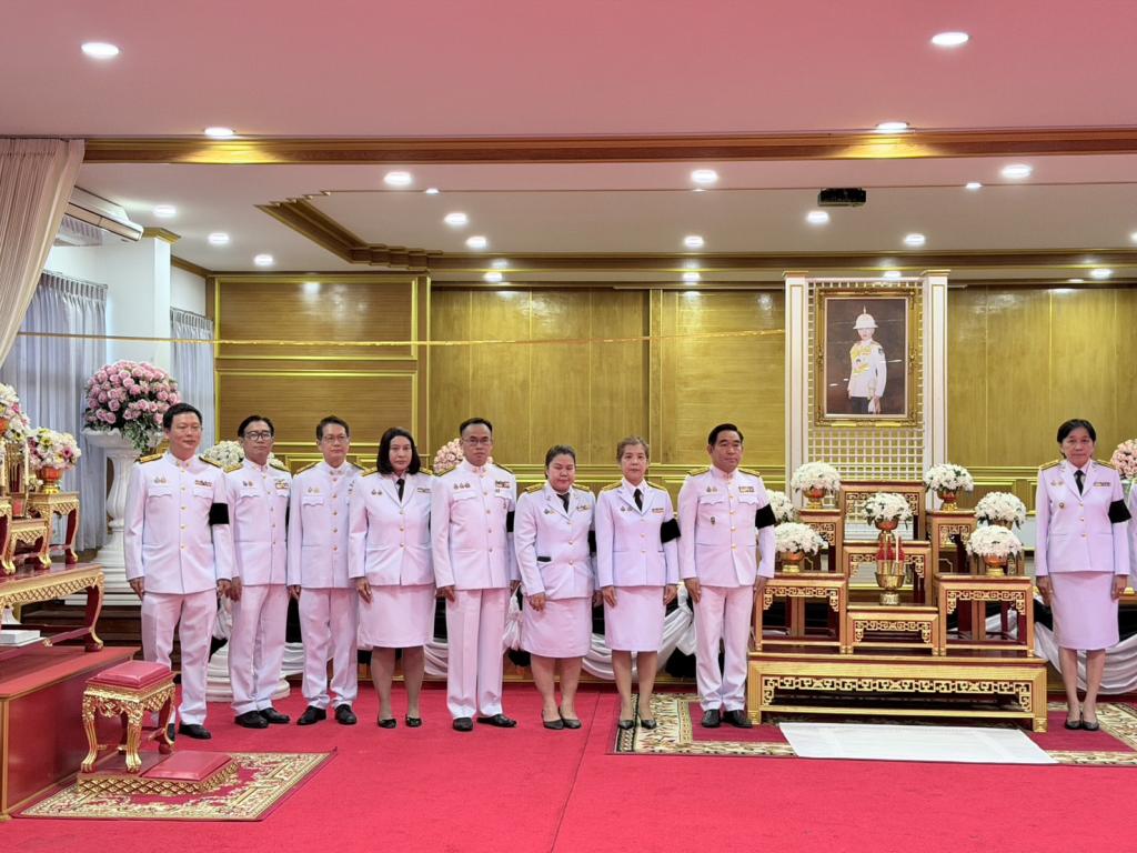 DIPROM CENTER 3 เข้าร่วมพิธีบำเพ็ญกุศลปัณรสมวาร (ครบ 15 วัน) อุทิศถวายเป็นพระกุศลแด่สมเด็จพระเจ้าลูกเธอ เจ้าฟ้าพัชรกิติยาภา นเรนทิราเทพยวดี กรมหลวงราชสาริณีสิริพัชร มหาวัชรราชธิดา
