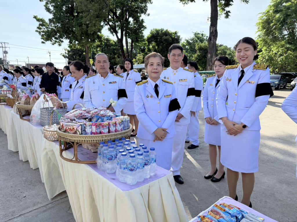 DIPROM CENTER 3 เข้าร่วมพิธีบำเพ็ญกุศลปัณรสมวาร (ครบ 15 วัน) อุทิศถวายเป็นพระกุศลแด่สมเด็จพระเจ้าลูกเธอ เจ้าฟ้าพัชรกิติยาภา นเรนทิราเทพยวดี กรมหลวงราชสาริณีสิริพัชร มหาวัชรราชธิดา