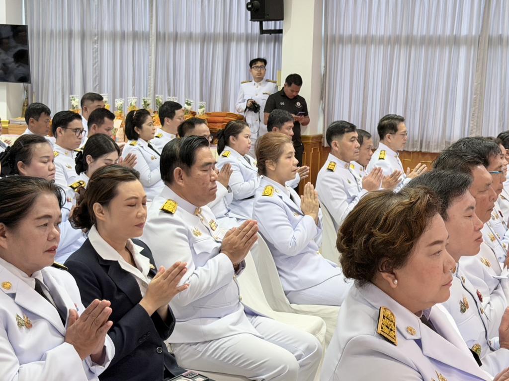 DIPROM CENTER 3 เข้าร่วมพิธีบำเพ็ญกุศลปัณรสมวาร (ครบ 15 วัน) อุทิศถวายเป็นพระกุศลแด่สมเด็จพระเจ้าลูกเธอ เจ้าฟ้าพัชรกิติยาภา นเรนทิราเทพยวดี กรมหลวงราชสาริณีสิริพัชร มหาวัชรราชธิดา