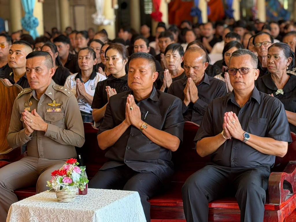 DIPROM CENTER 3 เข้าร่วมพิธีสวดพระพุทธมนต์และเจริญจิตตภาวนาอุทิศถวายพระราชกุศลฯ