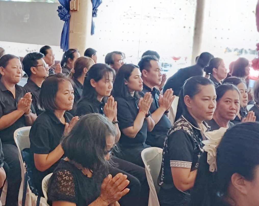 DIPROM CENTER 3 เข้าร่วมพิธีสวดพระพุทธมนต์และเจริญจิตตภาวนาอุทิศถวายพระราชกุศลฯ