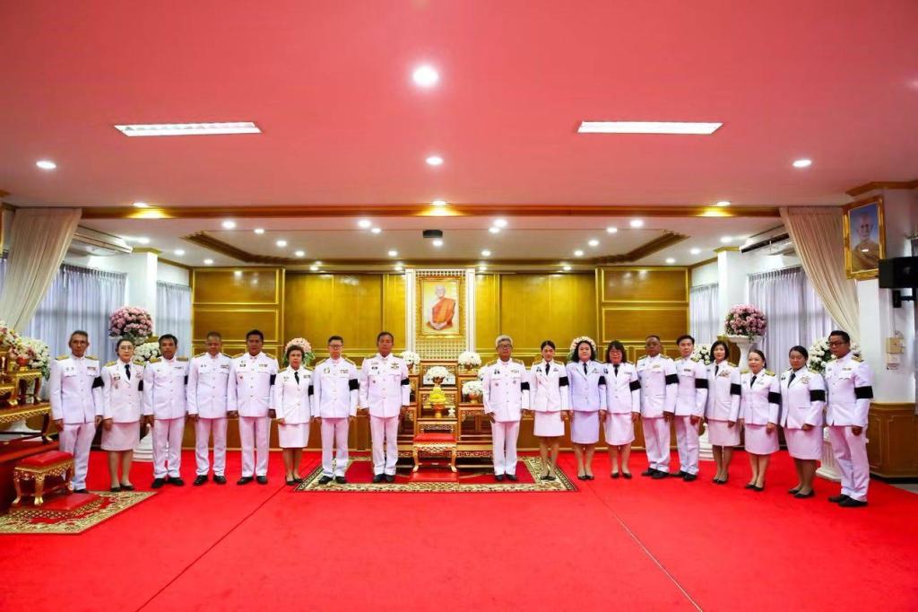 DIPROM CENTER 3 ร่วมพิธีเจริญพระพุทธมนต์และทำบุญตักบาตรถวายเป็นพระกุศล เนื่องในโอกาสฉลองพระชนมายุ 99 พรรษา สมเด็จพระอริยวงศาคตญาณ สมเด็จพระสังฆราช สกลมหาสังฆปริณายก .