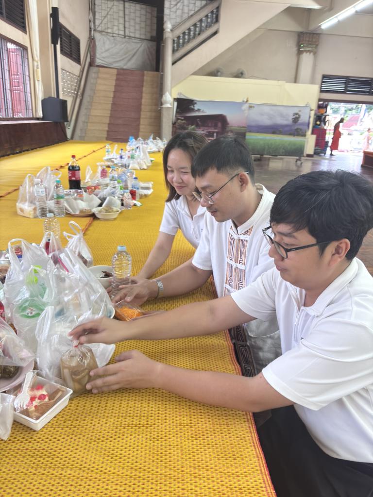 DIPROM CENTER 3 ร่วมพิธีเจริญพระพุทธมนต์และพิธีทำบุญตักบาตร เนื่องในเทศกาลวันอาสาฬหบูชาและเข้าพรรษา พุทธศักราช ๒๕๖๙