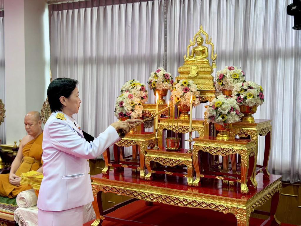 DIPORM CENTER 3 ร่วมพิธีบำเพ็ญกุศลปัญญาสมวาร (๕๐ วัน) เพื่ออุทิศถวายเป็นพระกุศลแด่ สมเด็จพระเจ้าลูกเธอ เจ้าฟ้าพัชรกิติยาภา นเรนทิราเทพยวดี กรมหลวงราชสาริณีสิริพัชร มหาวัชรราชธิดา
