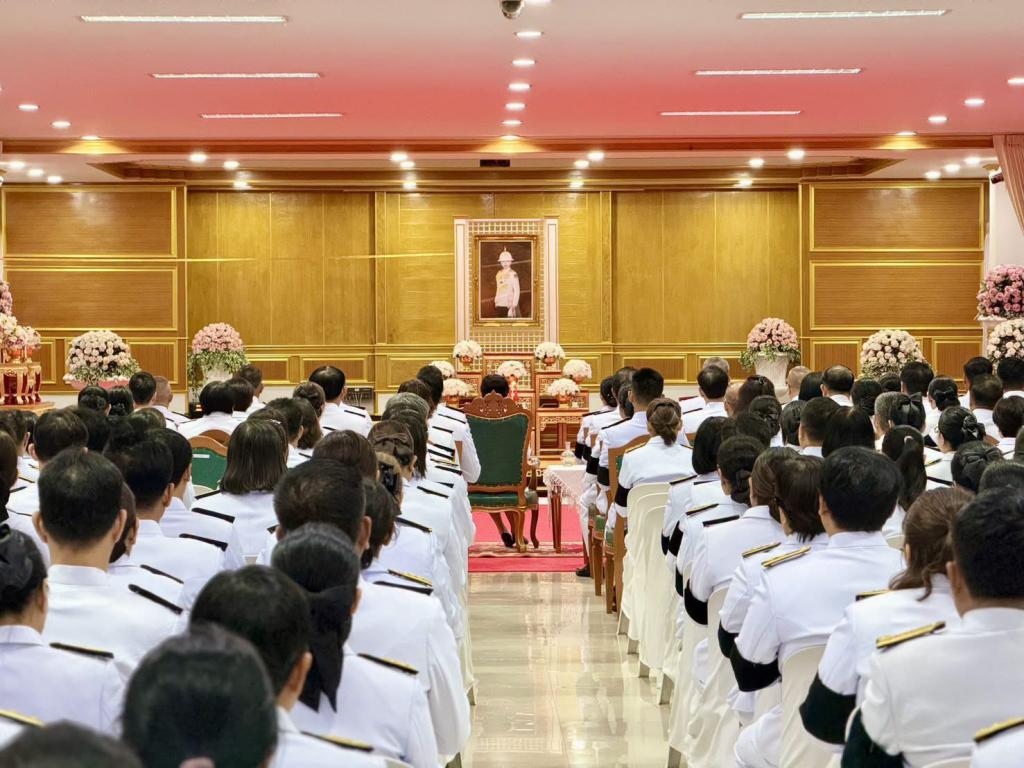 DIPORM CENTER 3 ร่วมพิธีบำเพ็ญกุศลปัญญาสมวาร (๕๐ วัน) เพื่ออุทิศถวายเป็นพระกุศลแด่ สมเด็จพระเจ้าลูกเธอ เจ้าฟ้าพัชรกิติยาภา นเรนทิราเทพยวดี กรมหลวงราชสาริณีสิริพัชร มหาวัชรราชธิดา