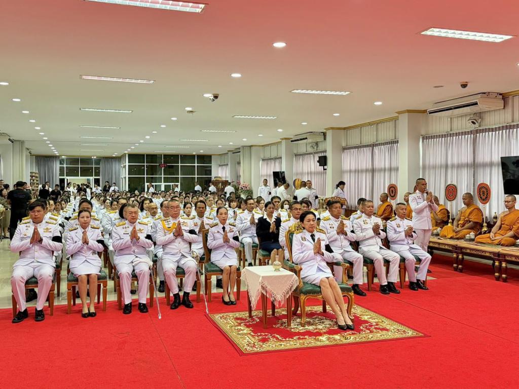 DIPORM CENTER 3 ร่วมพิธีบำเพ็ญกุศลปัญญาสมวาร (๕๐ วัน) เพื่ออุทิศถวายเป็นพระกุศลแด่ สมเด็จพระเจ้าลูกเธอ เจ้าฟ้าพัชรกิติยาภา นเรนทิราเทพยวดี กรมหลวงราชสาริณีสิริพัชร มหาวัชรราชธิดา