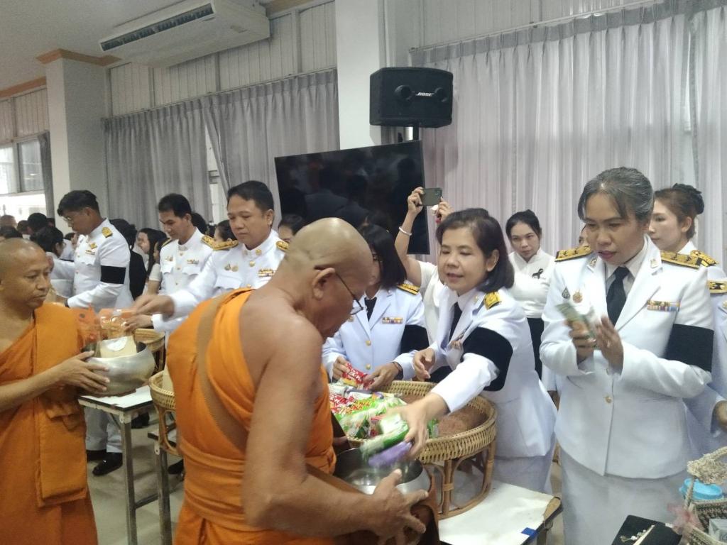 DIPORM CENTER 3 ร่วมพิธีบำเพ็ญกุศลปัญญาสมวาร (๕๐ วัน) เพื่ออุทิศถวายเป็นพระกุศลแด่ สมเด็จพระเจ้าลูกเธอ เจ้าฟ้าพัชรกิติยาภา นเรนทิราเทพยวดี กรมหลวงราชสาริณีสิริพัชร มหาวัชรราชธิดา