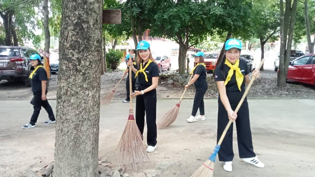 DIPROM CENTER ๓ เข้าร่วมกิจกรรม “รวมพลังสร้างสัปปายะสู่วัดด้วยวิธี ๕ ส” (Big Cleaning Day) เพื่อถวายเป็นพระราชกุศล