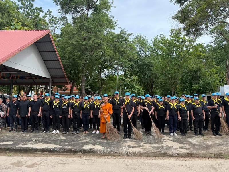 DIPROM CENTER ๓ เข้าร่วมกิจกรรม “รวมพลังสร้างสัปปายะสู่วัดด้วยวิธี ๕ ส” (Big Cleaning Day) เพื่อถวายเป็นพระราชกุศล