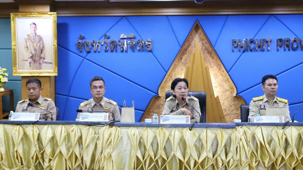 DIPROM CENTER 3 เข้าร่วมประชุมคณะกรมการจังหวัดและหัวหน้าส่วนราชการจังหวัดพิจิตร ครั้งที่ ๘/๒๕๖๙