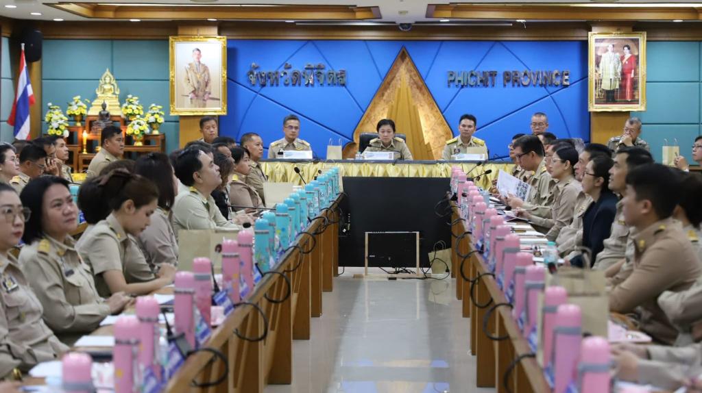 DIPROM CENTER 3 เข้าร่วมประชุมคณะกรมการจังหวัดและหัวหน้าส่วนราชการจังหวัดพิจิตร ครั้งที่ ๘/๒๕๖๙