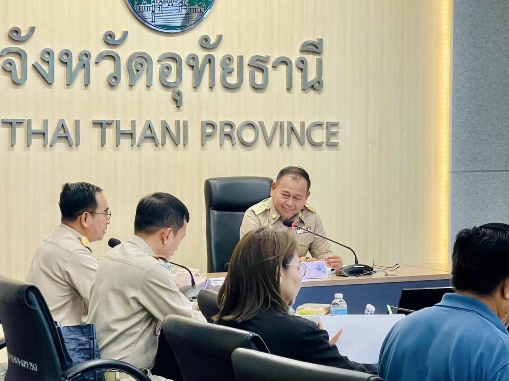 DIPROM CENTER 3 ร่วมประชุมคณะอนุกรรมการบริหารกองทุนพัฒนาเอสเอ็มอีตามแนวประชารัฐ ประจำจังหวัดอุทัยธานี ครั้งที่ 1/2569