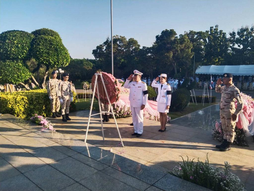 DIPROM CENTER 3 ร่วมพิธีน้อมรำลึกเนื่องในวันคล้ายวันสวรรคตพระบาทสมเด็จพระจุลจอมเกล้าเจ้าอยู่หัว “วันปิยมหาราช”