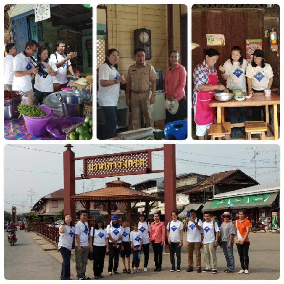 การออกแบบกิจกรรม และเส้นทางการท่องเที่ยวชุมชนย่านเก่าวังกรด ภายใต้โครงการหมู่บ้านอุตสาหกรรมสร้างสรรค์ (CIV) 
